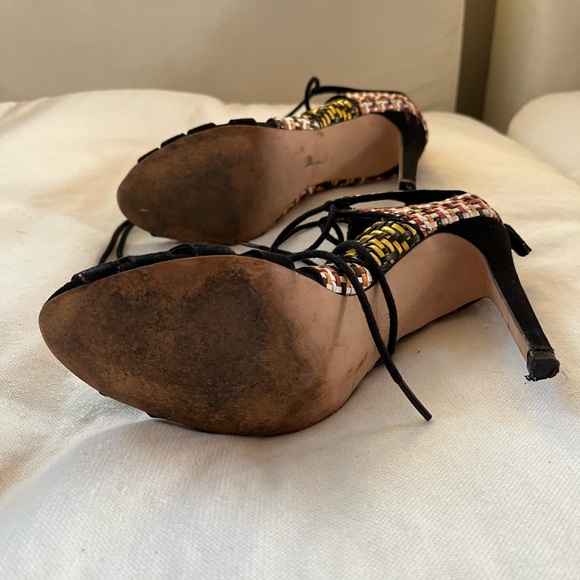 Zara 2014 Multi Colour Woven Sandal - Picture 3 of 4